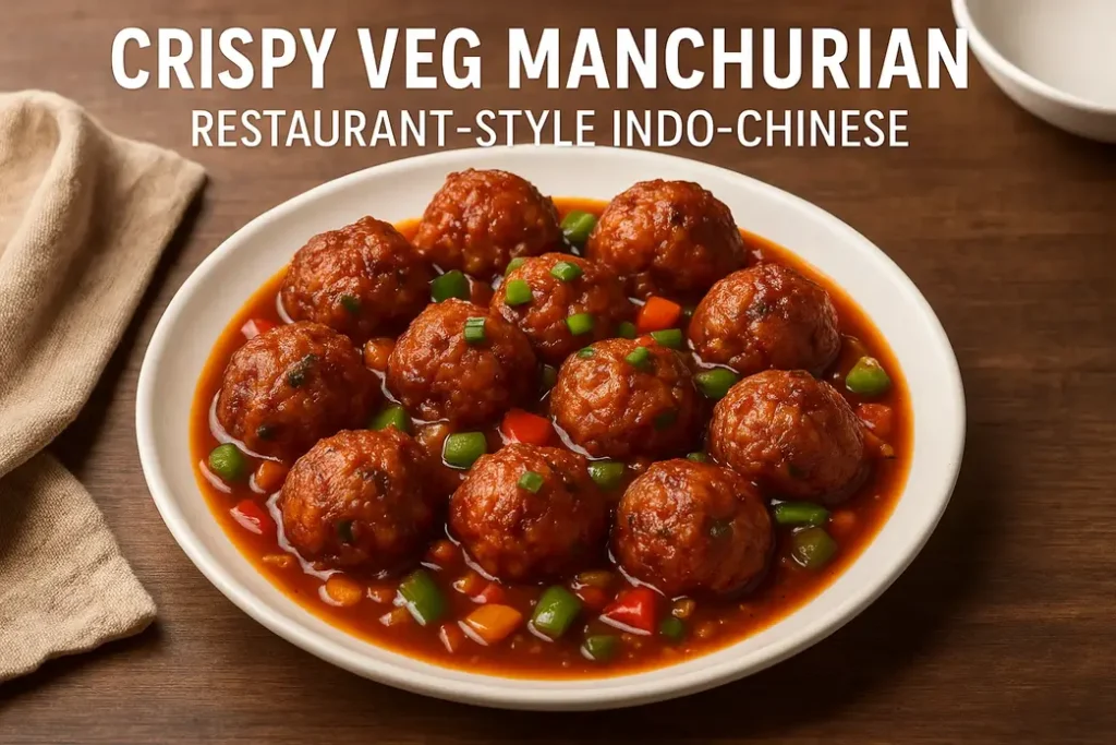 Crispy Veg Manchurian Recipe