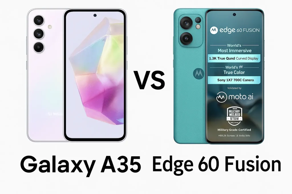 Galaxy A35 vs Motorola Edge 60 Fusion The Best 5G Mid-Range Phone in May 2025