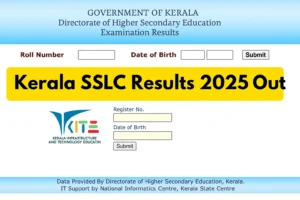 Kerala SSLC Results 2025 Declared – Check & Download Marksheet Online