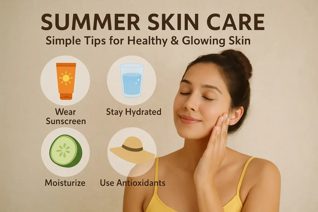 Summer Skin Care Simple Tips for Healthy & Glowing Skin